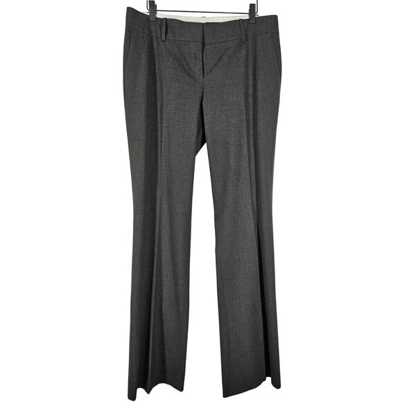 ANN TAYLOR WOMEN'S BLACK STRAIGHT LEG DRESS SLACK PANT SIZE 8 - Picture 1 of 12